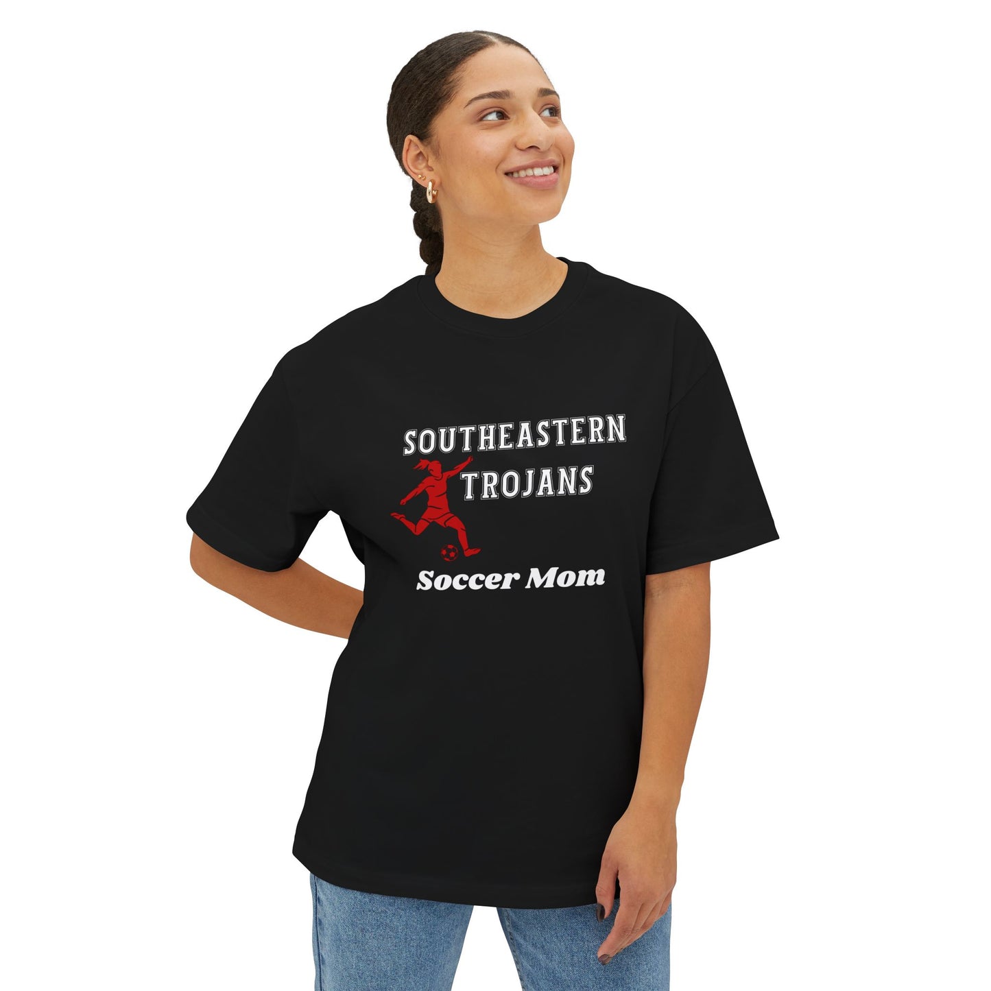 Southeastern Trojans Soccer Mom T Shirt