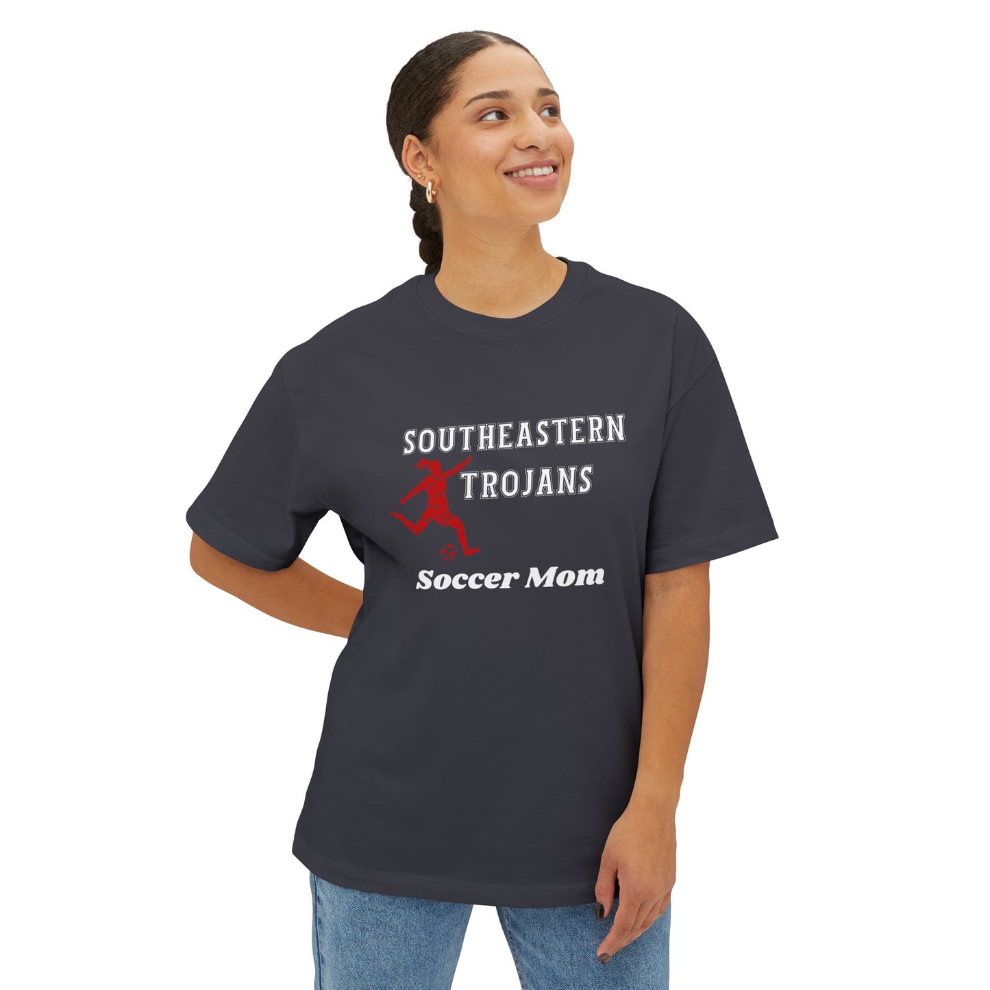Southeastern Trojans Soccer Mom T Shirt